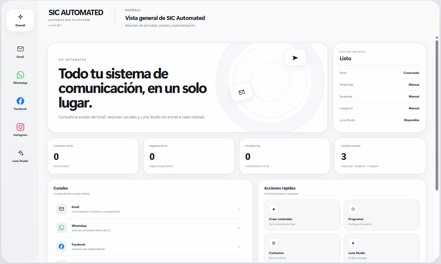 SIC Automated, plataforma de automatización de procesos